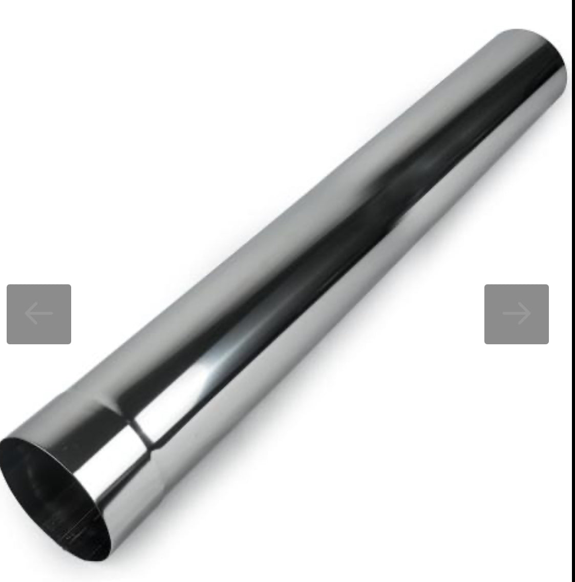 Harvia Smoke Pipe WZ
Smoke Pipe, Sauna Wood Stove, 1m, 115mm