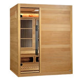 Golden Designs 2025 Soria 3 Per Hybrid Sauna (Indoor). Full Spectrum and Harvia Traditional Stove
