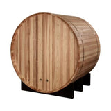 Golden Designs "St. Moritz" 2 Person Barrel Traditional Sauna - Comes with Heater, Stones, Controls, Lighting, and Accessories