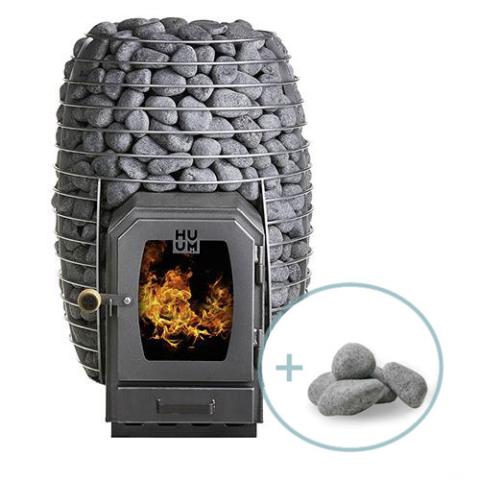 HUUM HIVE Wood Series 17kW Sauna Heater Package - Sweet Life Saunas
