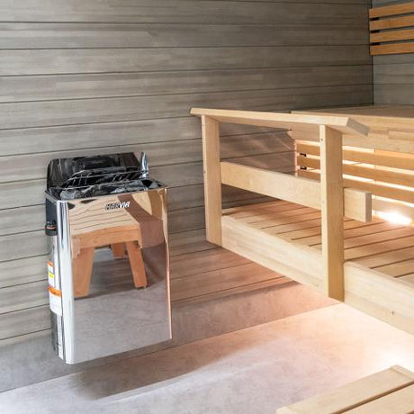 Harvia The Wall Series, 8kW, Sauna Heater, Stainless Steel - Sweet Life Saunas