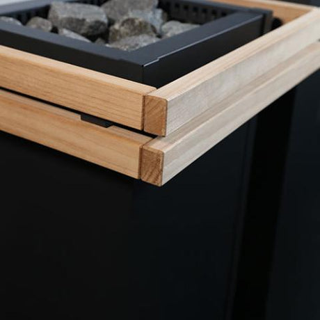 Harvia Safety Rail for Harvia Virta HL70/90, Wood - Sweet Life Saunas