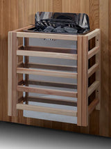 Golden Designs "Zurich" 4 Person Barrel with Bronze Privacy View - Traditional Sauna - Pacific Cedar