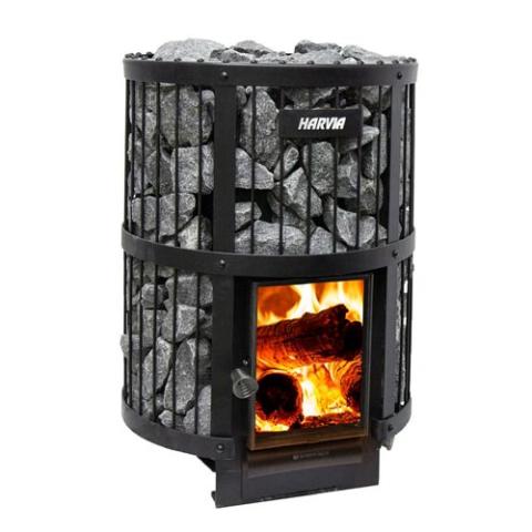 Harvia GreenFlame Series 15.9kW Wood Sauna Stove - Sweet Life Saunas