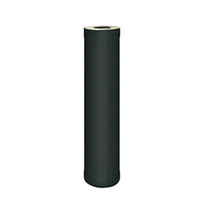 Harvia Sauna Wood Stove Chimney Extension, 1000mm, Black Steel - Sweet Life Saunas
