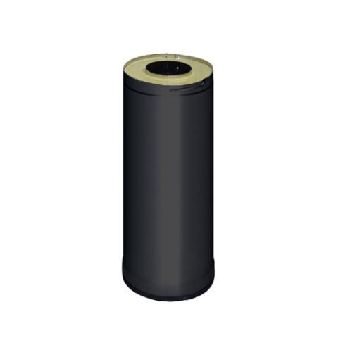 Harvia Sauna Wood Stove Chimney Extension, 500mm, Black Steel - Sweet Life Saunas