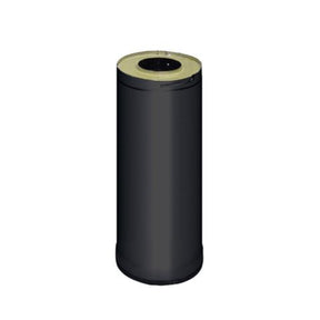 Harvia Sauna Wood Stove Chimney Extension, 500mm, Black Steel - Sweet Life Saunas