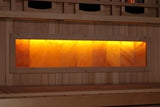 Golden Designs Supernova 3 Person Full Spectrum Infrared Sauna with Himalayan Salt Bar GDI-8030-03