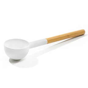 KOLO Ladle 2 Sauna Ladle, Bamboo & Aluminum, White or Black - Sweet Life Saunas