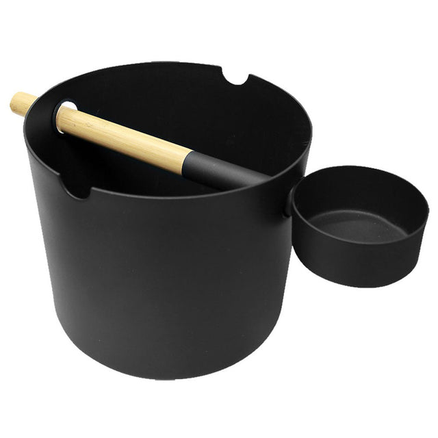 Kolo Sauna Bucket Set, Ladle Handle, 1 Gallon, Aluminum, Includes Ladle - Sweet Life Saunas