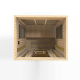 Maxxus "Trinity" Dual Tech 3 person Low EMF FAR Infrared Sauna Canadian Hemlock