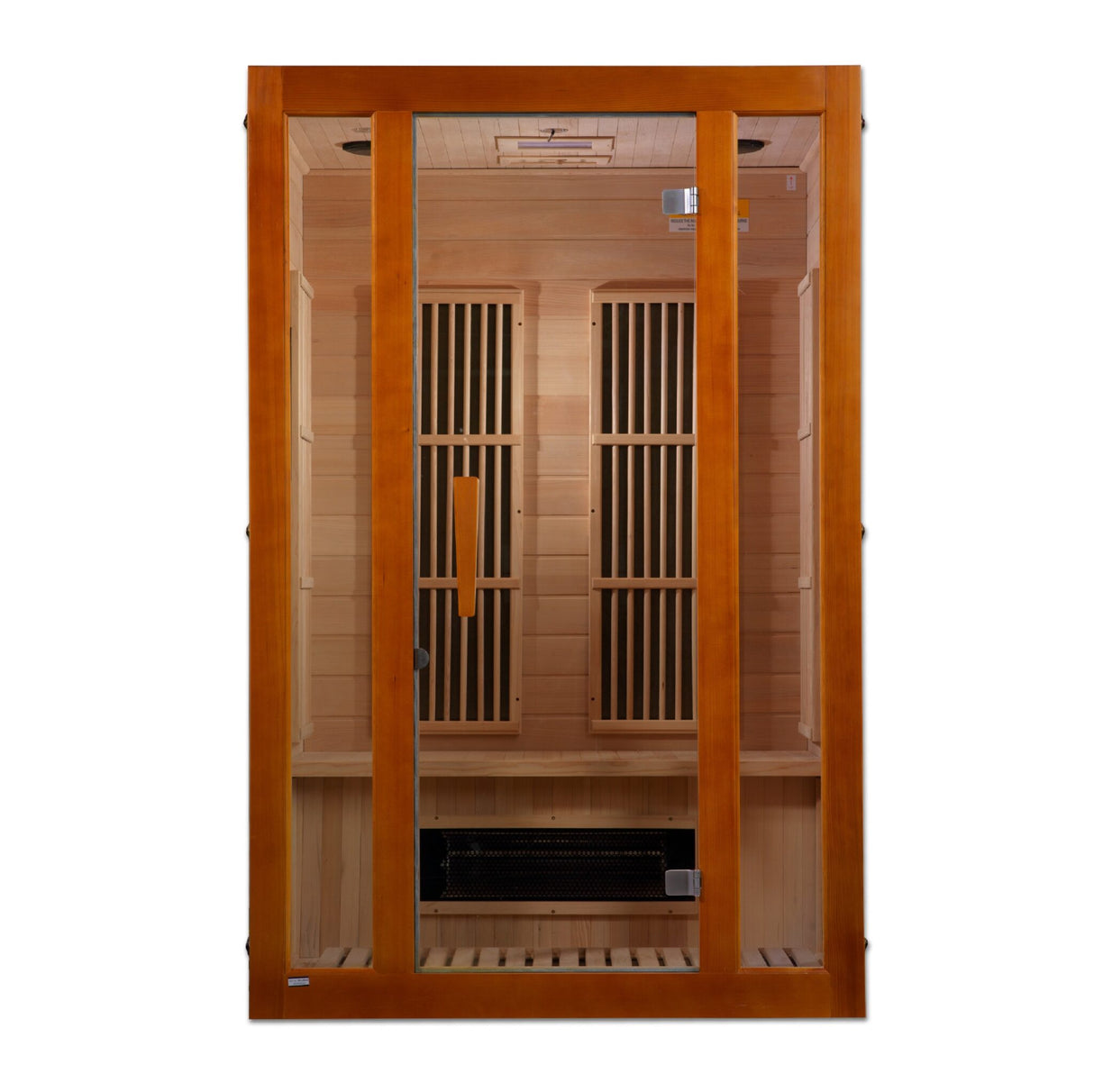 The Aspen by Maxxus Saunas, 2 person, Dual Tech Low EMF FAR, Canadian Hemlock, Infrared Sauna
