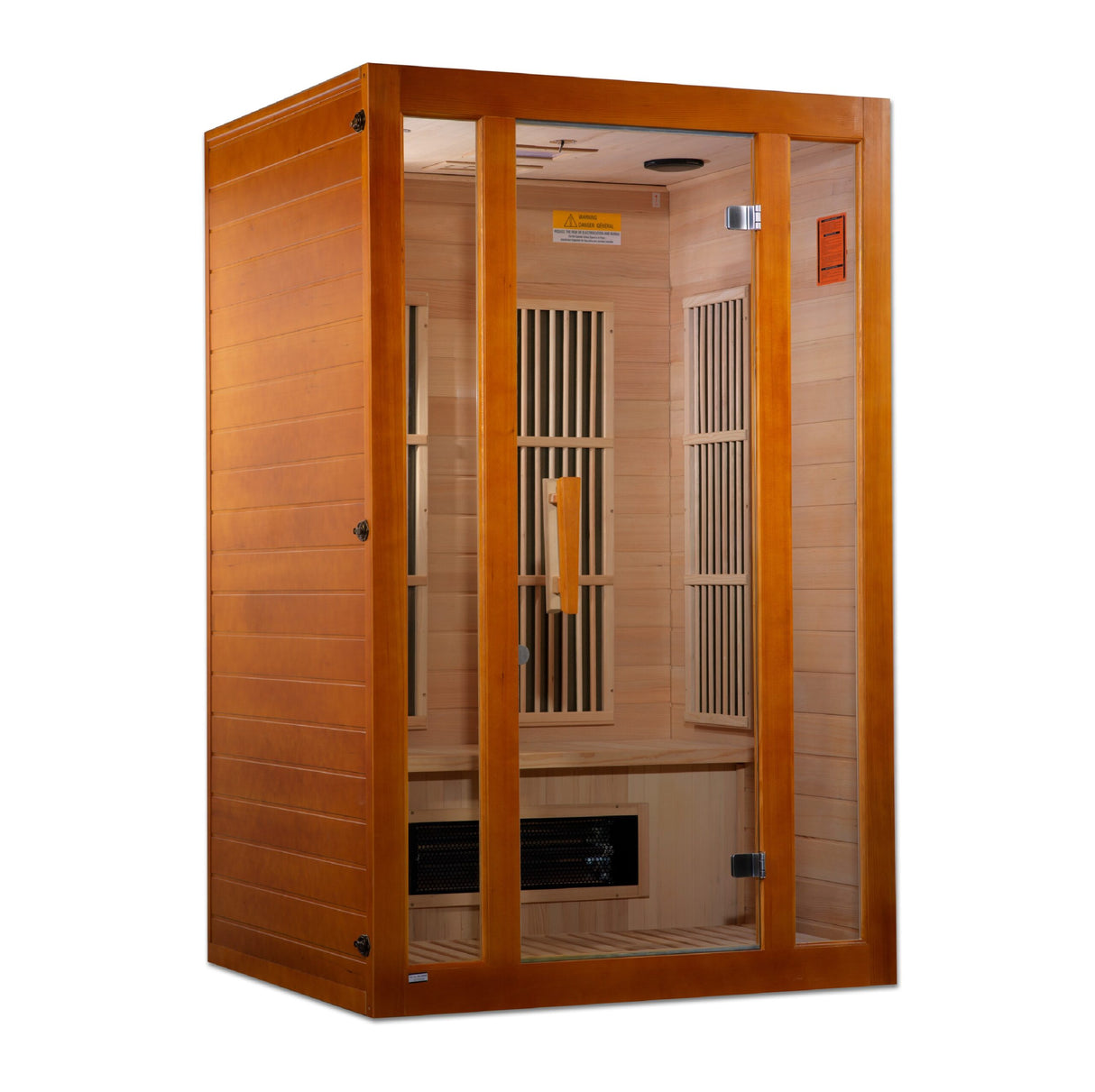 The Aspen by Maxxus Saunas, 2 person, Dual Tech Low EMF FAR, Canadian Hemlock, Infrared Sauna