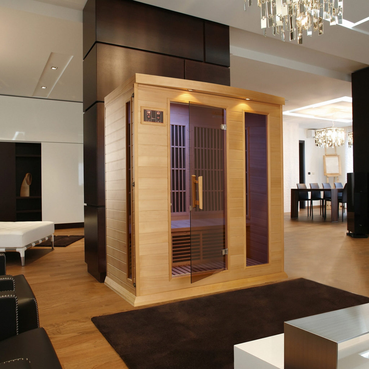Maxxus Low EMF FAR Infrared Sauna Canadian Hemlock