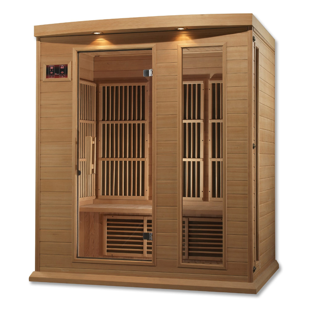 Maxxus Low EMF FAR Infrared Sauna Canadian Hemlock