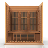 Maxxus "Montilemar Edition" 3 Person Near Zero EMF FAR Infrared Sauna - Canadian Red Cedar