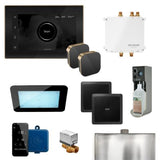 MrSteam Bliss Max Steam Shower Control Package with AromaGlass Steam Head