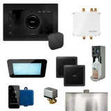 MrSteam Bliss Steam Shower Control Package with AromaGlass Steam Head