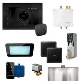 MrSteam Bliss Steam Shower Control Package with AromaGlass Steam Head