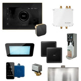 MrSteam Bliss Steam Shower Control Package with AromaGlass Steam Head
