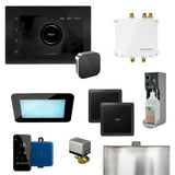 MrSteam Bliss Steam Shower Control Package with AromaGlass Steam Head
