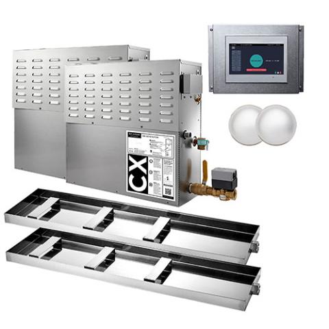 Mr. Steam CX1250 thru CX5000 Health Club Steam Shower Generator Package