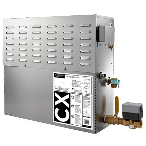 MrSteam CX0360 thru CX1000 Health Club Steam Shower Generator Package