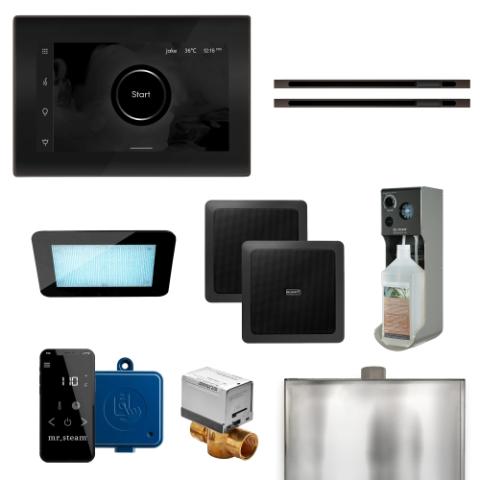 Mr. Steam XDream Max Linear Control Package with iSteamX Control and Linear Steam Head