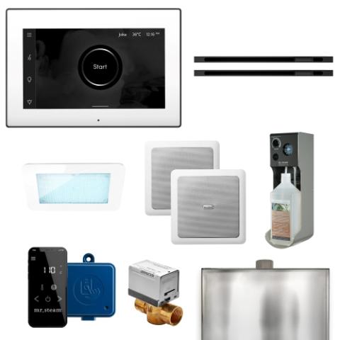 Mr. Steam XDream Max Linear Control Package with iSteamX Control and Linear Steam Head
