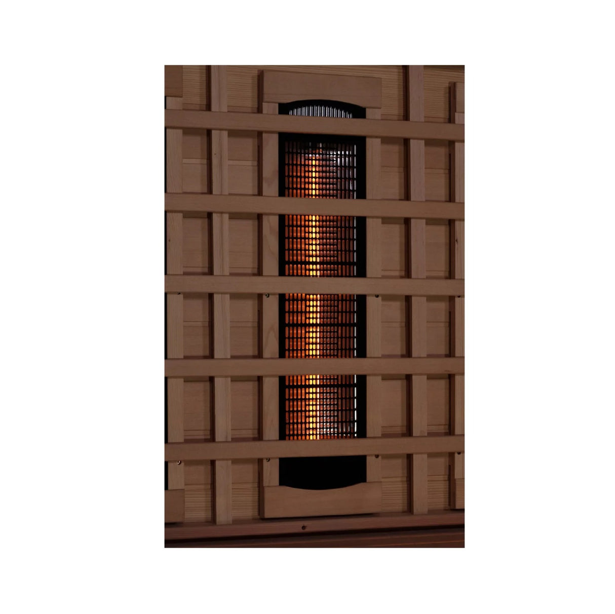 Golden Designs Sunrise 2 Person Full Spectrum Infrared Sauna with Himalayan Salt Bar GDI-8020-03