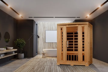 Pro 6 Melanie 3 Per Near Zero EMF FAR Infrared Sauna (2025 Edition)