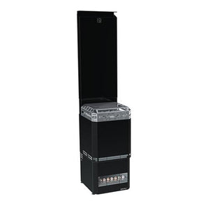 Saunum Air Series, 9.8kW Sauna Heater w/Climate Equalizer, Black - Sweet Life Saunas
