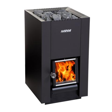 Harvia Linear Series, 17.9 kW, Wood Sauna Stove - Sweet Life Saunas