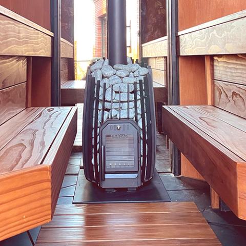 Cozy Heat SW Wood-Burning Sauna Stove, Up to 18kW