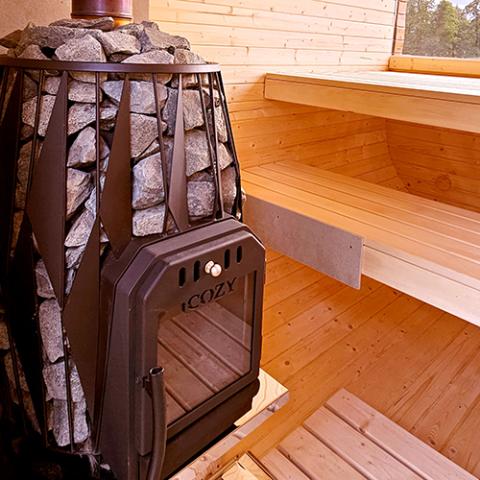 Cozy Heat OG Wood-Burning Sauna Stove, Up to 18kW