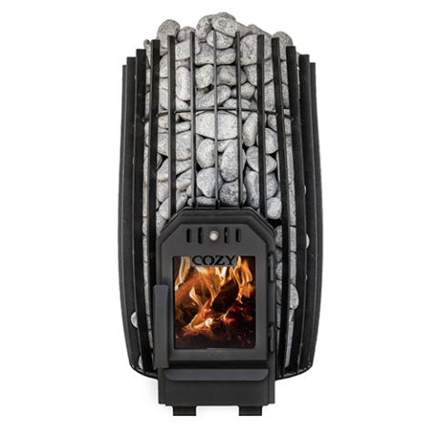 Cozy Heat SW-TW Wood-Burning Sauna Stove, Up to 18kW