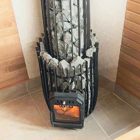 Cozy Heat SW Wood-Burning Sauna Stove, Up to 18kW