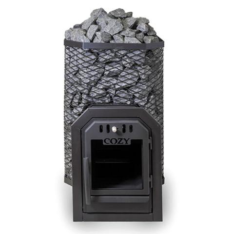 Cozy Heat O Floor Mount Wood-Burning Sauna Stove - Thumbnail 4