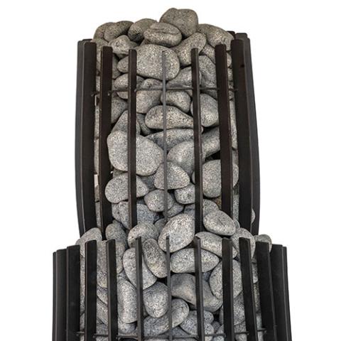 Cozy Heat SW H500 Chimney Cover, Black Stainless Steel, for SW Sauna Stoves