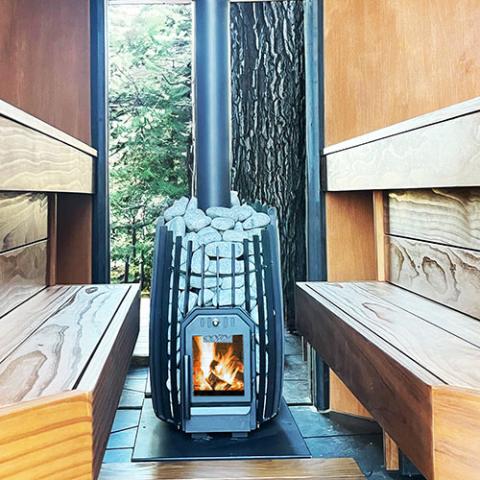 Cozy Heat SW Wood-Burning Sauna Stove, Up to 18kW