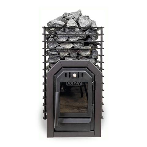 Cozy Heat Quattro TW Wood-Burning Sauna Stove, Up to 18kW