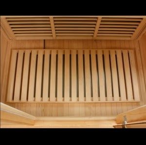 “Bellevue” 3 Person Near Zero EMF FAR Infrared Sauna Canadian Hemlock