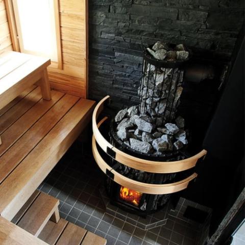 Harvia Legend Series Sauna Wood Burning Stove/Fireplace Combo - Sweet Life Saunas