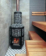 Harvia Legend Series 16.0kW Wood Sauna Stove w/Ext. Feed - Sweet Life Saunas