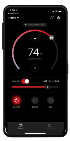 Harvia Sauna WiFi Remote Control Panel - Sweet Life Saunas