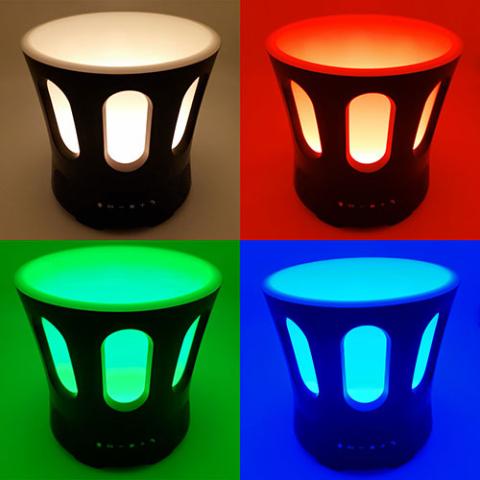 SaunaLife SaunaZone Bluetooth Speaker Sauna Bucket with Lights